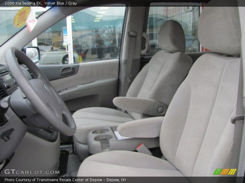 Velvet Blue / Gray 2006 Kia Sedona EX