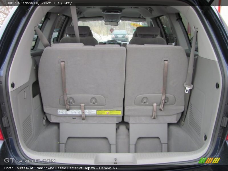 Velvet Blue / Gray 2006 Kia Sedona EX