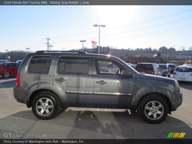 Nimbus Gray Metallic / Gray 2009 Honda Pilot Touring 4WD