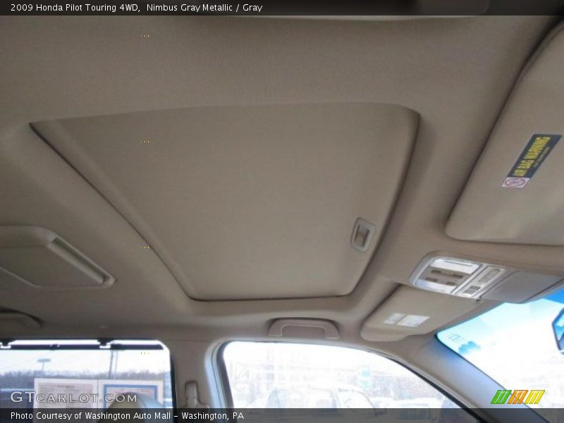 Nimbus Gray Metallic / Gray 2009 Honda Pilot Touring 4WD