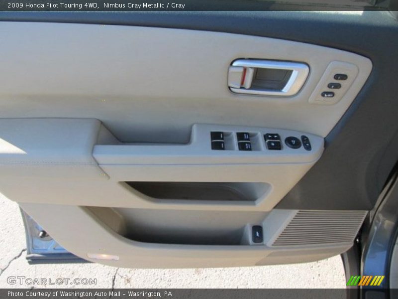 Nimbus Gray Metallic / Gray 2009 Honda Pilot Touring 4WD