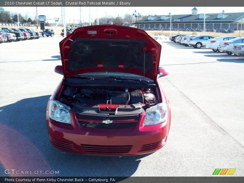 Crystal Red Tintcoat Metallic / Ebony 2010 Chevrolet Cobalt LT Sedan