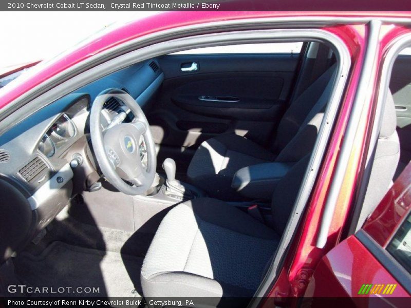 Crystal Red Tintcoat Metallic / Ebony 2010 Chevrolet Cobalt LT Sedan