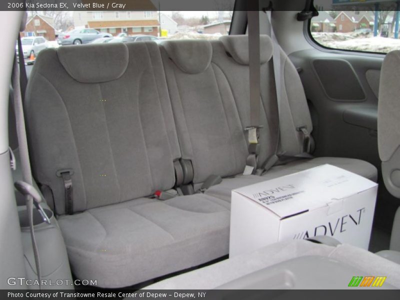 Velvet Blue / Gray 2006 Kia Sedona EX