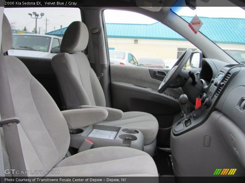 Velvet Blue / Gray 2006 Kia Sedona EX