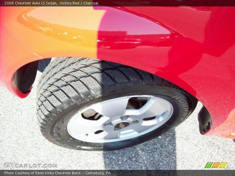 Victory Red / Charcoal 2006 Chevrolet Aveo LS Sedan