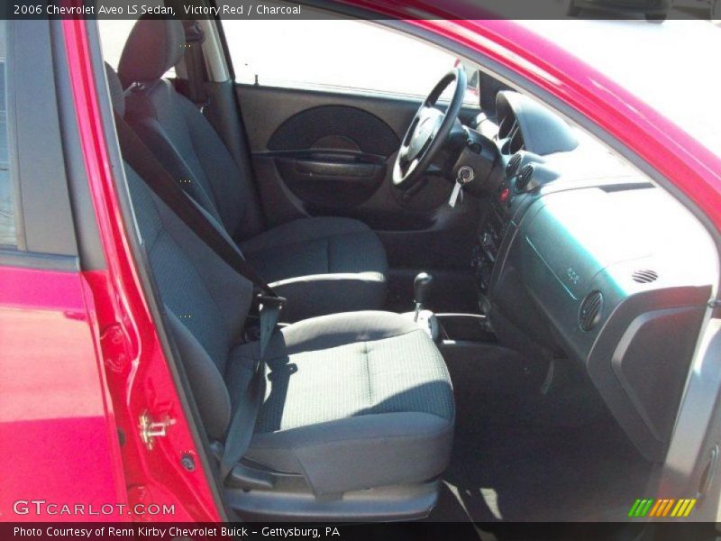 Victory Red / Charcoal 2006 Chevrolet Aveo LS Sedan