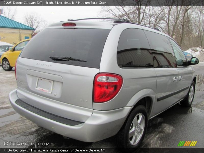 Bright Silver Metallic / Medium Slate Gray 2005 Dodge Caravan SXT