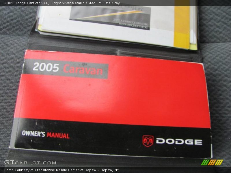 Bright Silver Metallic / Medium Slate Gray 2005 Dodge Caravan SXT