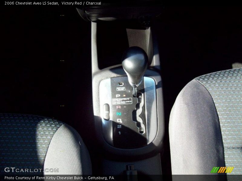 Victory Red / Charcoal 2006 Chevrolet Aveo LS Sedan