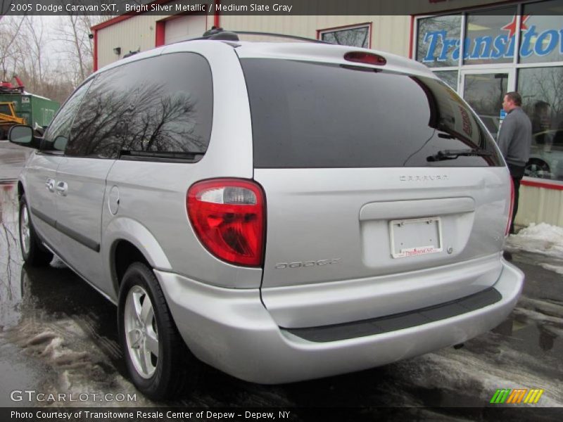 Bright Silver Metallic / Medium Slate Gray 2005 Dodge Caravan SXT