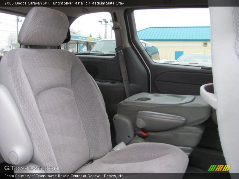 Bright Silver Metallic / Medium Slate Gray 2005 Dodge Caravan SXT