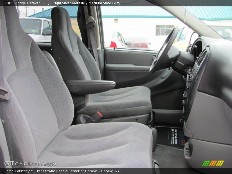 Bright Silver Metallic / Medium Slate Gray 2005 Dodge Caravan SXT