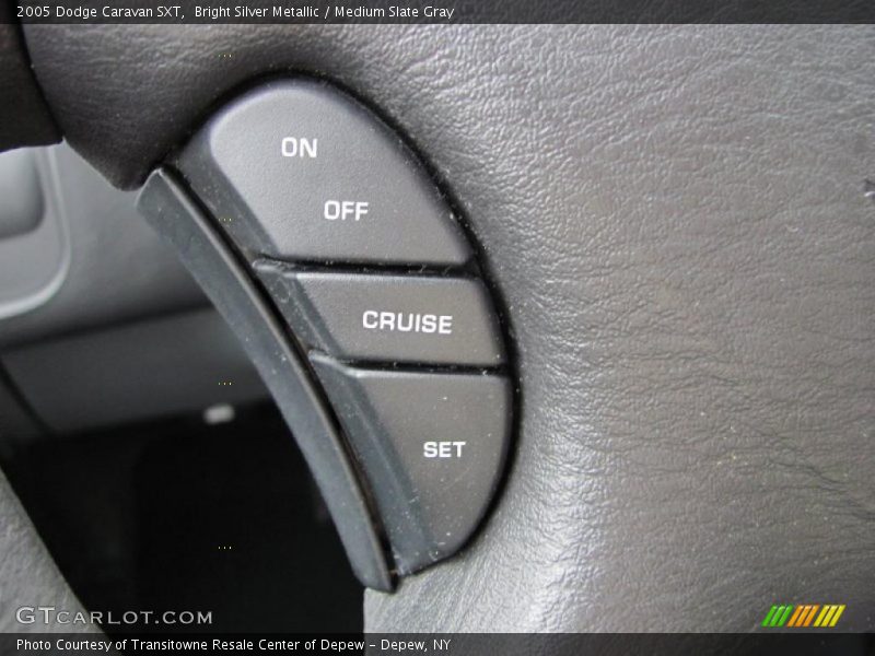 Bright Silver Metallic / Medium Slate Gray 2005 Dodge Caravan SXT