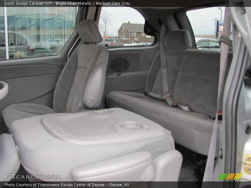 Bright Silver Metallic / Medium Slate Gray 2005 Dodge Caravan SXT