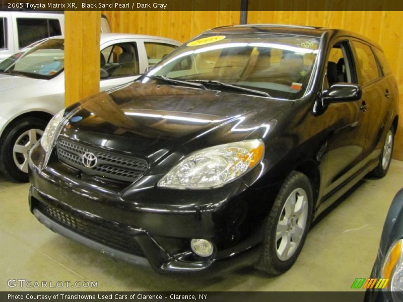 Black Sand Pearl / Dark Gray 2005 Toyota Matrix XR