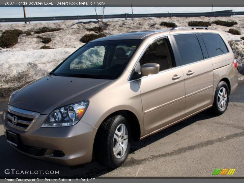 Desert Rock Metallic / Ivory 2007 Honda Odyssey EX-L