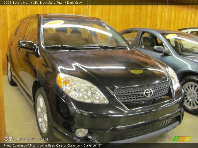 Black Sand Pearl / Dark Gray 2005 Toyota Matrix XR
