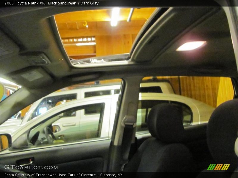 Black Sand Pearl / Dark Gray 2005 Toyota Matrix XR