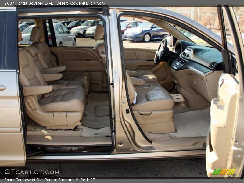 Desert Rock Metallic / Ivory 2007 Honda Odyssey EX-L