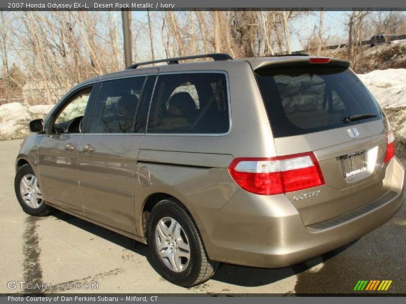 Desert Rock Metallic / Ivory 2007 Honda Odyssey EX-L