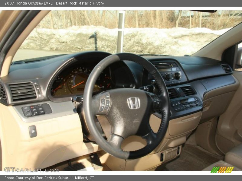 Desert Rock Metallic / Ivory 2007 Honda Odyssey EX-L