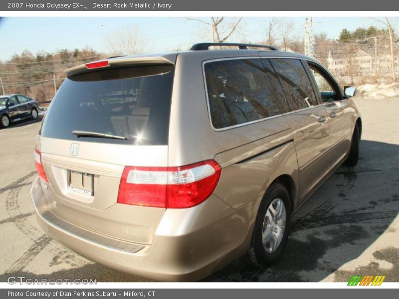 Desert Rock Metallic / Ivory 2007 Honda Odyssey EX-L