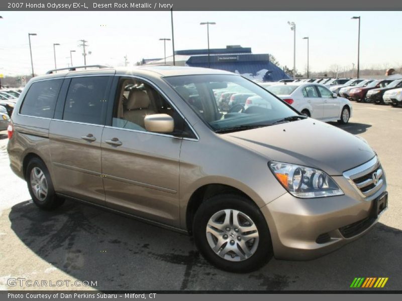 Desert Rock Metallic / Ivory 2007 Honda Odyssey EX-L