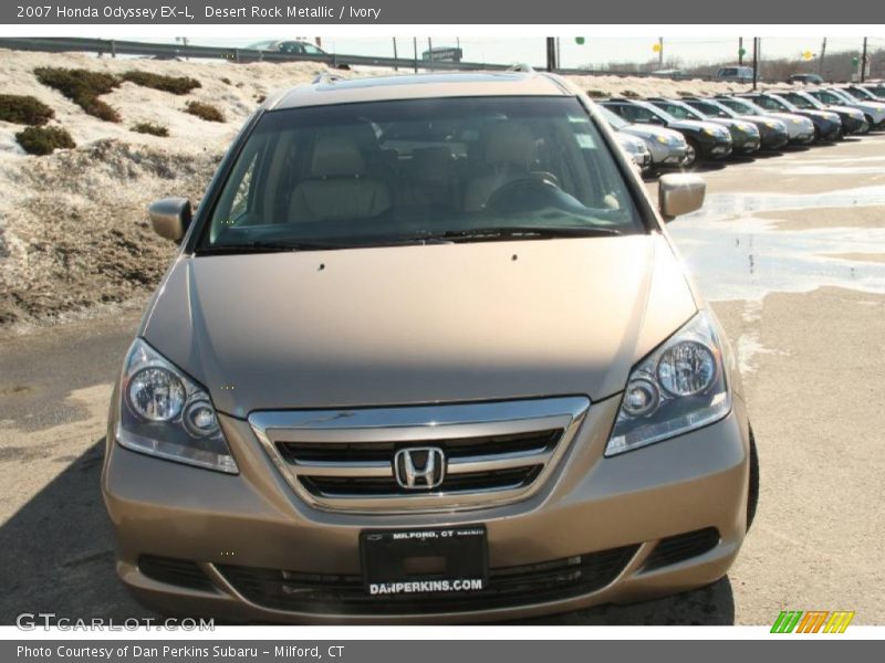 Desert Rock Metallic / Ivory 2007 Honda Odyssey EX-L
