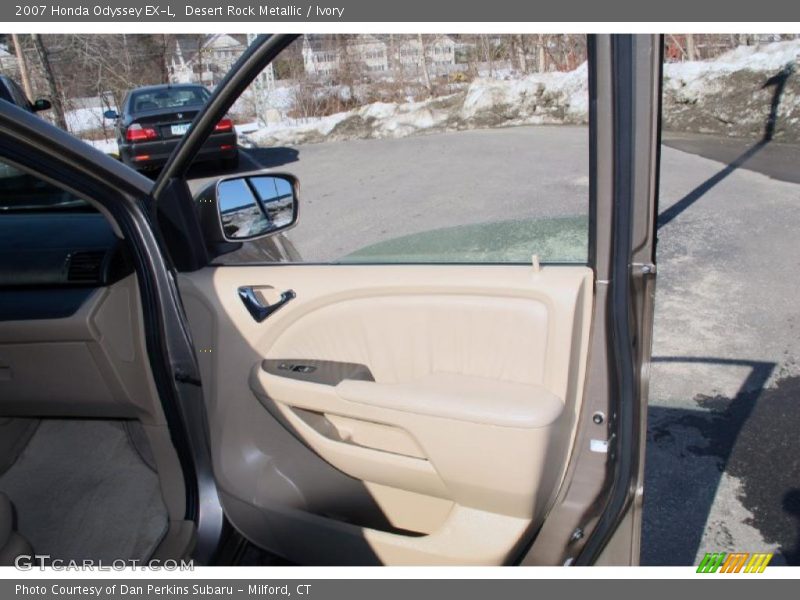 Desert Rock Metallic / Ivory 2007 Honda Odyssey EX-L