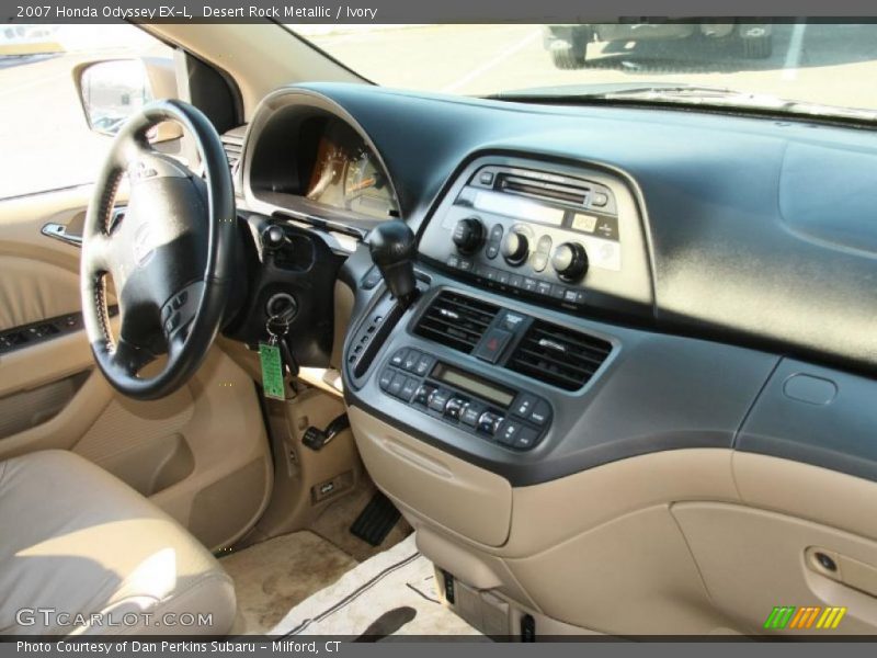 Desert Rock Metallic / Ivory 2007 Honda Odyssey EX-L