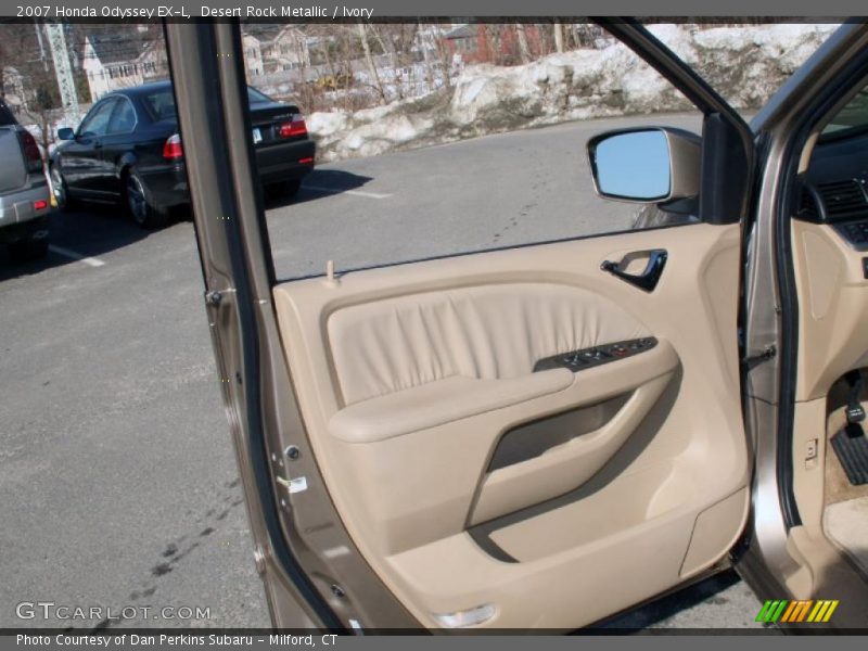 Desert Rock Metallic / Ivory 2007 Honda Odyssey EX-L