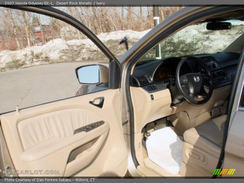 Desert Rock Metallic / Ivory 2007 Honda Odyssey EX-L