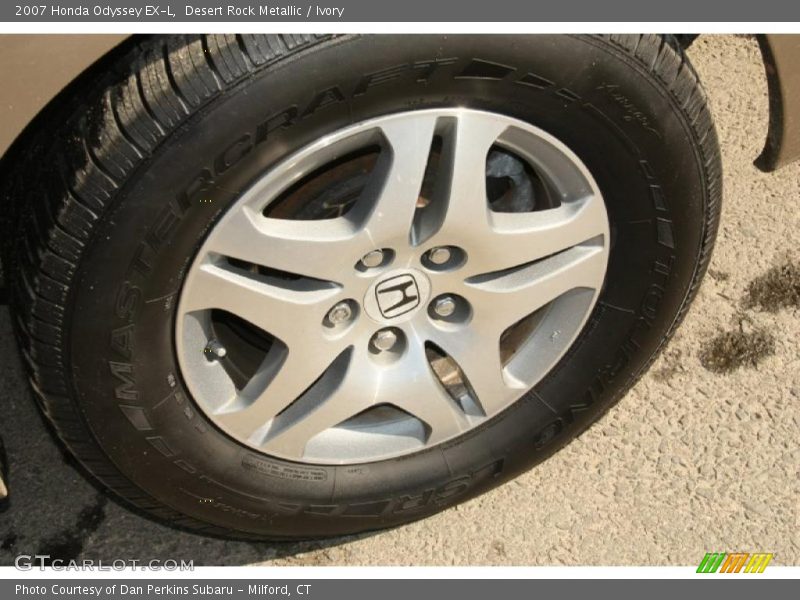 Desert Rock Metallic / Ivory 2007 Honda Odyssey EX-L