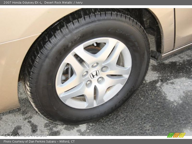 Desert Rock Metallic / Ivory 2007 Honda Odyssey EX-L