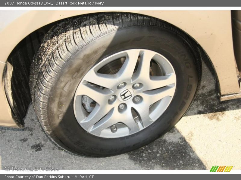 Desert Rock Metallic / Ivory 2007 Honda Odyssey EX-L