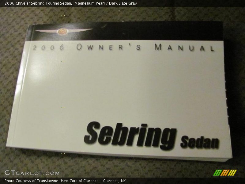 Magnesium Pearl / Dark Slate Gray 2006 Chrysler Sebring Touring Sedan
