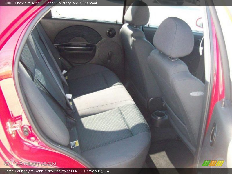 Victory Red / Charcoal 2006 Chevrolet Aveo LS Sedan