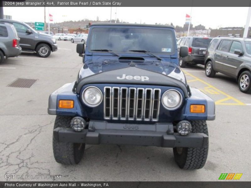 Patriot Blue Pearl / Dark Slate Gray 2004 Jeep Wrangler X 4x4