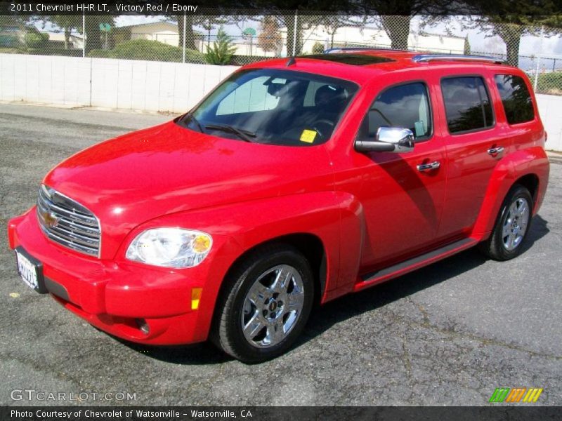 Victory Red / Ebony 2011 Chevrolet HHR LT
