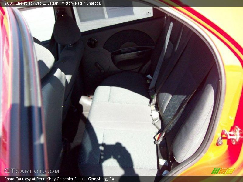 Victory Red / Charcoal 2006 Chevrolet Aveo LS Sedan