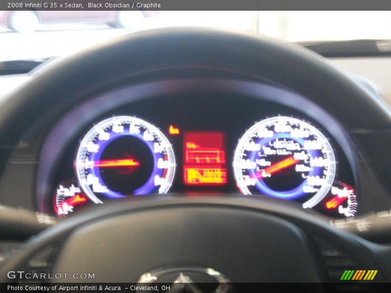 Black Obsidian / Graphite 2008 Infiniti G 35 x Sedan