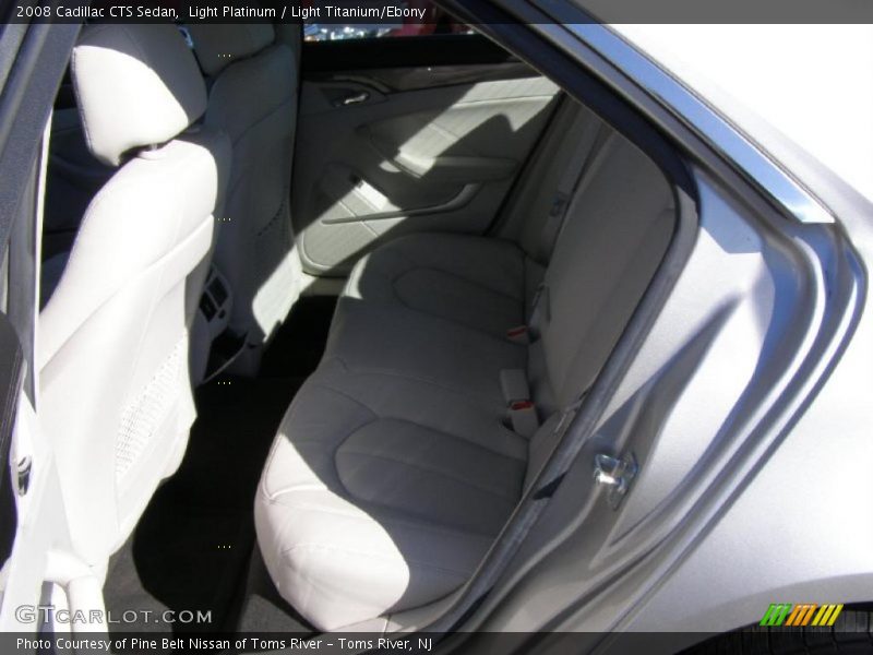 Light Platinum / Light Titanium/Ebony 2008 Cadillac CTS Sedan
