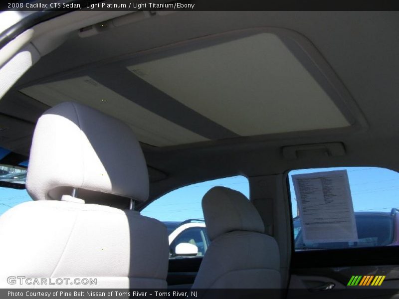 Light Platinum / Light Titanium/Ebony 2008 Cadillac CTS Sedan