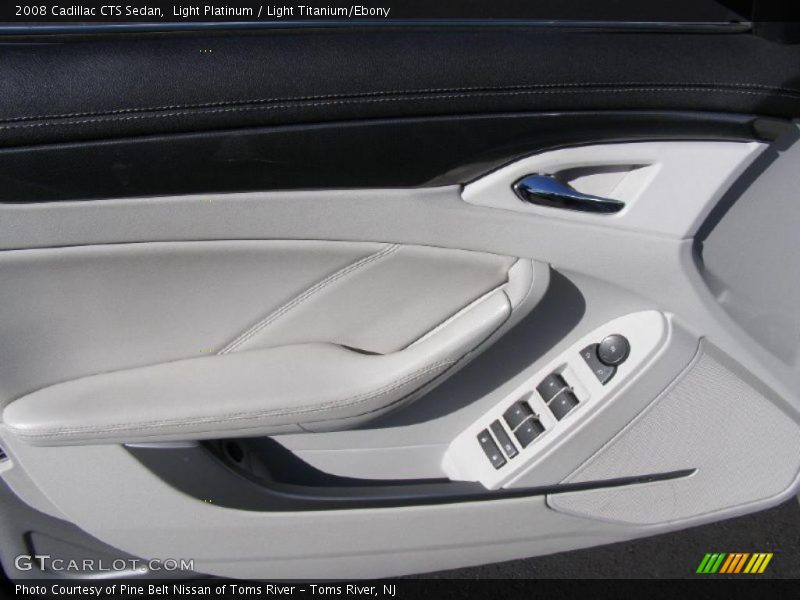 Light Platinum / Light Titanium/Ebony 2008 Cadillac CTS Sedan