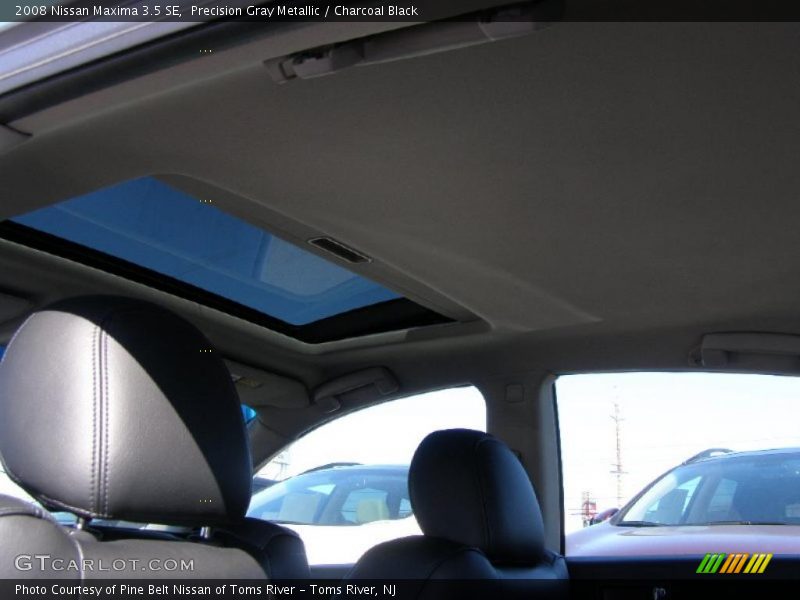 Precision Gray Metallic / Charcoal Black 2008 Nissan Maxima 3.5 SE