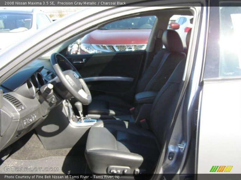 Precision Gray Metallic / Charcoal Black 2008 Nissan Maxima 3.5 SE