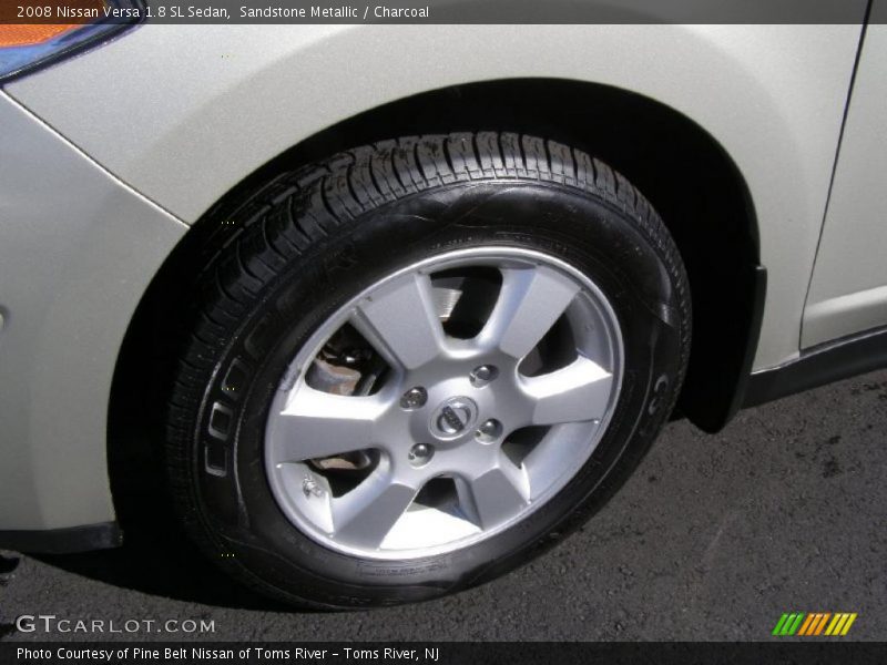 Sandstone Metallic / Charcoal 2008 Nissan Versa 1.8 SL Sedan