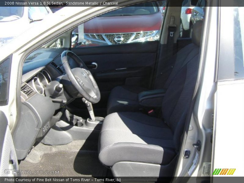 Sandstone Metallic / Charcoal 2008 Nissan Versa 1.8 SL Sedan