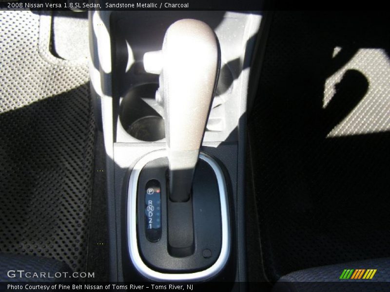 Sandstone Metallic / Charcoal 2008 Nissan Versa 1.8 SL Sedan